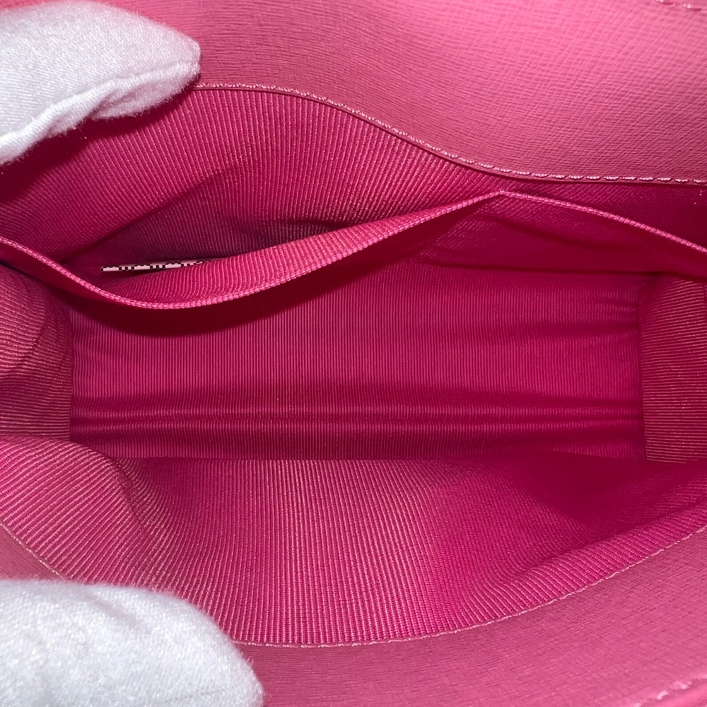 FURLA Handbag Tote Bag with strap pink color - Picture 17 of 17